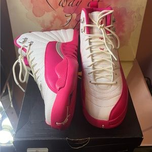 Authentic Brand New Jordan 12 Retro Dynamic Pink (GS)